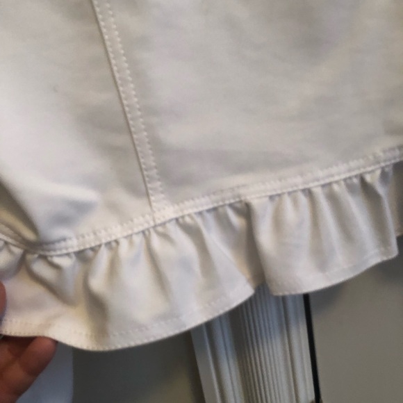 Calvin Klein nwot crop ruffle jacket - Picture 8 of 9